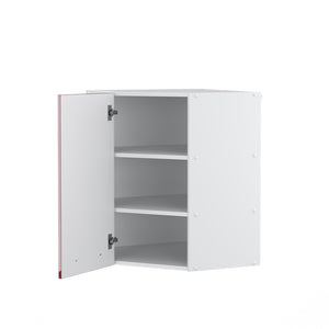 Vicco Mobile angolare da cucina Rosso bordeaux lucido 57 cm