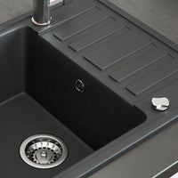 Bergström Lavello Nero 57.5 x 46 cm con asciugatura