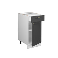 Vicco Mobiletto base per cucina Antracite-oro 40 cm , PL Antracite