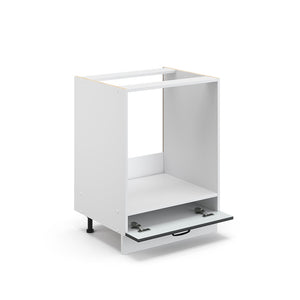Vicco Mobile per forno da incasso Antracite casa di campagna 60 cm , PL Antracite