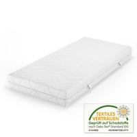 Vitalispa Materasso in schiuma fredda Bianco 80 x 200 cm 20 cm di altezza