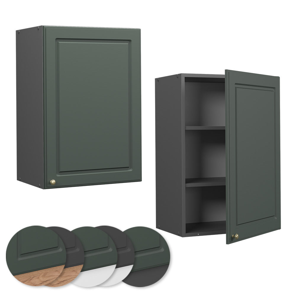 Vicco Pensile da cucina Verde-oro Country House 50 cm