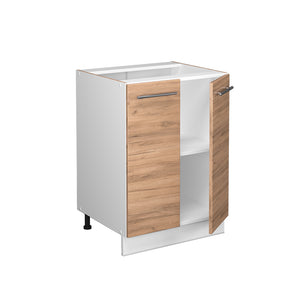 Vicco Mobiletto base cucina Quercia dorata 60 cm , PL Marmo