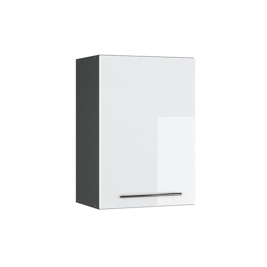 Vicco Pensile da cucina Bianco lucido 50 cm