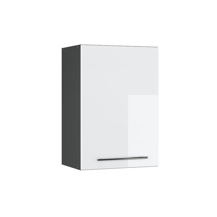 Vicco Pensile da cucina Bianco lucido 50 cm