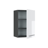 Vicco Pensile da cucina Bianco lucido 50 cm