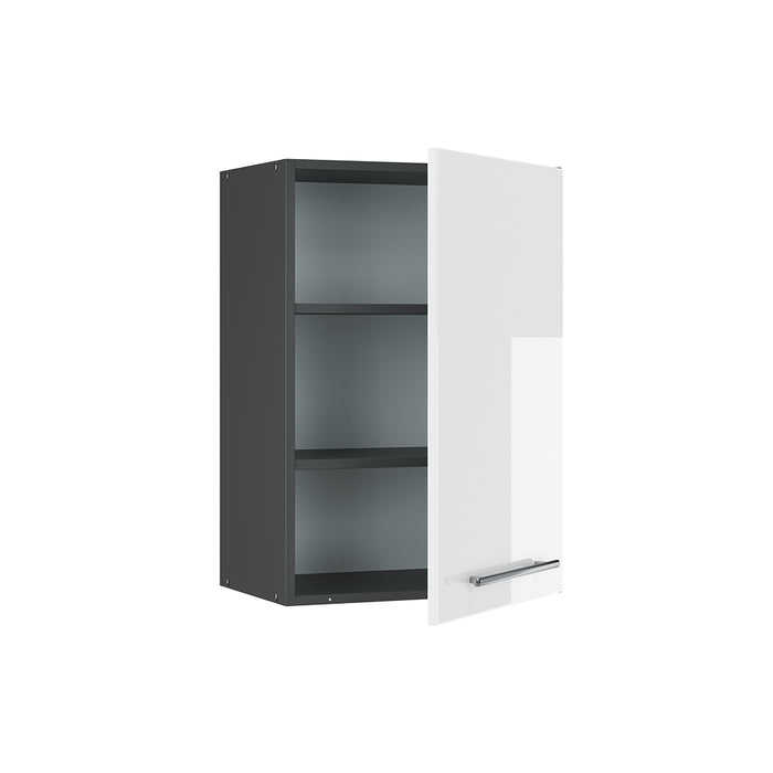 Vicco Pensile da cucina Bianco lucido 50 cm