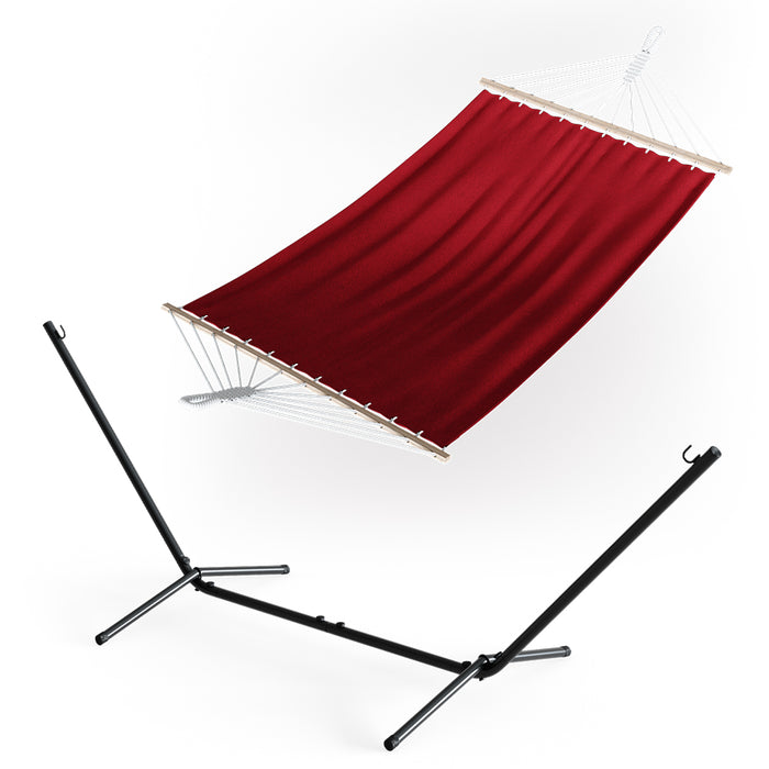 OK-Living Amaca Rosso 190 x 120 cm Telaio in metallo