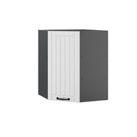 Vicco Mobile angolare da cucina Bianco casa di campagna 57 cm