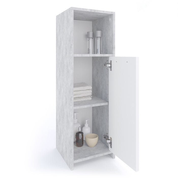 Vicco Mobiletto bagno Calcestruzzo 30 x 95 cm