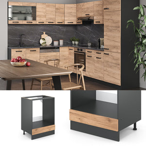 Vicco Mobile per forno da incasso Quercia dorata 60 cm , PL Rovere