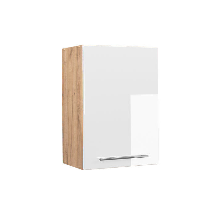 Vicco Pensile da cucina Bianco lucido 50 cm