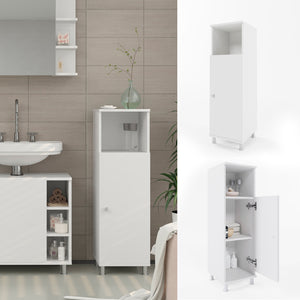 Vicco Mobiletto bagno Bianco 30 x 95 cm