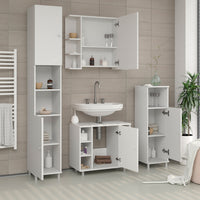 Vicco Mobiletto bagno Bianco 30 x 95 cm