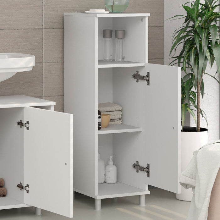 Vicco Mobiletto bagno Bianco 30 x 95 cm