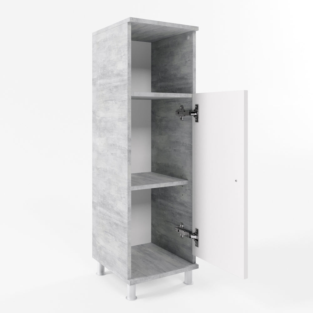 Vicco Mobiletto bagno Calcestruzzo 30 x 95 cm
