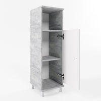 Vicco Mobiletto bagno Calcestruzzo 30 x 95 cm