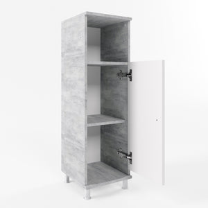 Vicco Mobiletto bagno Calcestruzzo 30 x 95 cm