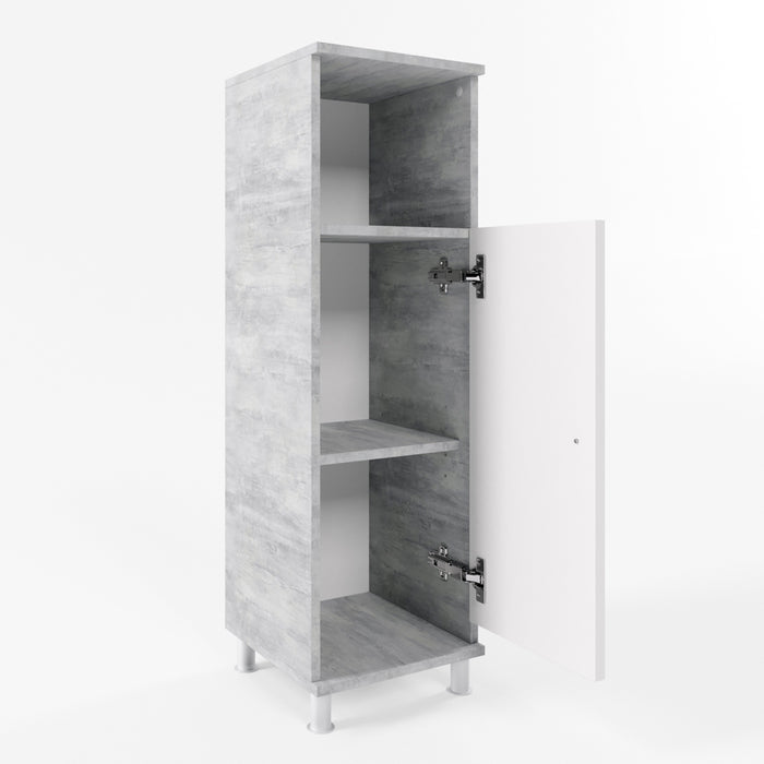 Vicco Mobiletto bagno Calcestruzzo 30 x 95 cm