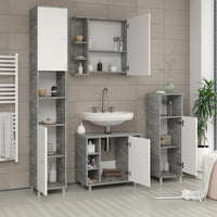 Vicco Mobiletto bagno Calcestruzzo 30 x 95 cm