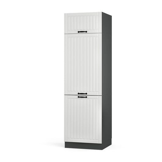 Vicco Armadio frigorifero Bianco casa di campagna 60 cm