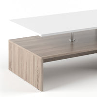 Vicco Tavolino da salotto Bianco/Sonoma 90 x 60 cm