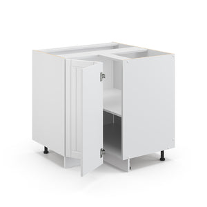 Vicco Mobile ad angolo cucina Bianco casa di campagna 80.5 cm , PL Rovere