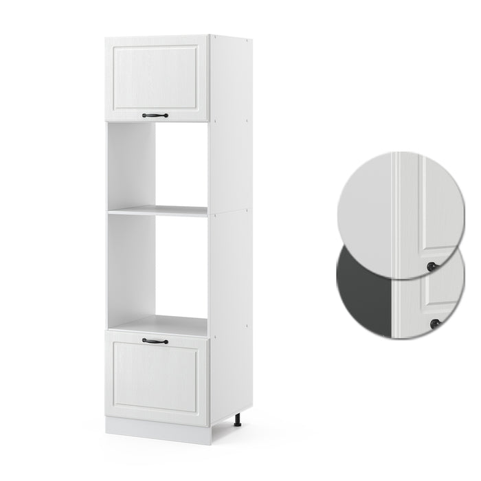 Vicco Set mobili bagno Bianco casa di campagna 60 cm