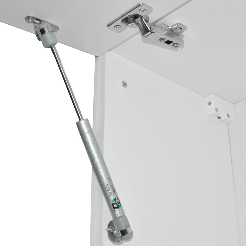 Vicco Cucina componibile Sonoma 240 cm , PL Marmo con striscia LED