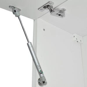 Vicco Cucina angolare completa Bianco/Sonoma 247 x 167 cm , PL Marmo