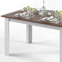 Vicco Tavolo da pranzo Noce 90 x 140 cm