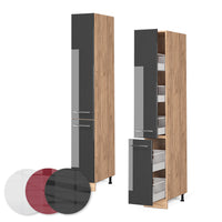 Vicco Armadio da farmacia Antracite lucido 30 cm