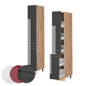 Vicco Armadio da farmacia Antracite lucido 30 cm