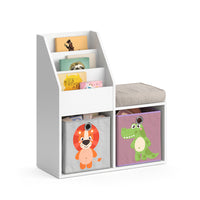 Vicco Libreria bambini Bianco 30.9 x 79 cm Mini, con 2 scatole pieghevoli opt.3