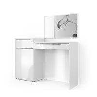 Vicco Tavolo da toeletta Bianco 135 cm