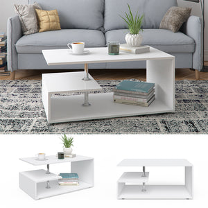 Vicco Tavolino da salotto Bianco 91 x 52,6 cm