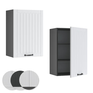 Vicco Pensile da cucina Bianco casa di campagna 50 cm