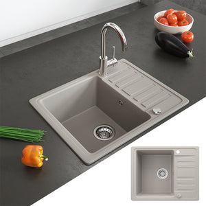 Bergström Lavello Beige 57.5 x 46 cm con asciugatura