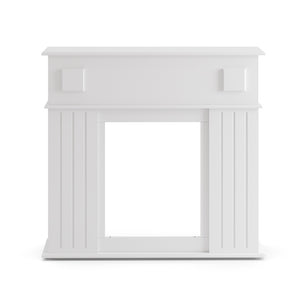 Vicco Cornice per caminetto Bianco 109 x 100 cm