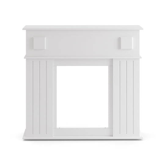 Vicco Cornice per caminetto Bianco 109 x 100 cm