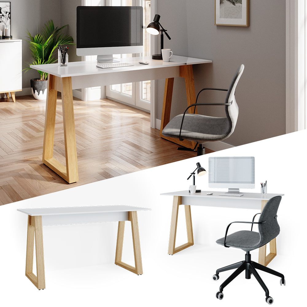 Vicco Scrivania Bianco 138 x 60 cm