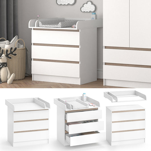 Vicco Fasciatoio Bianco 80 x 87 cm