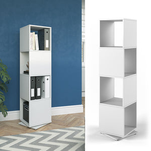 Vicco Scaffale girevole Bianco 35.2 x 144.2 cm