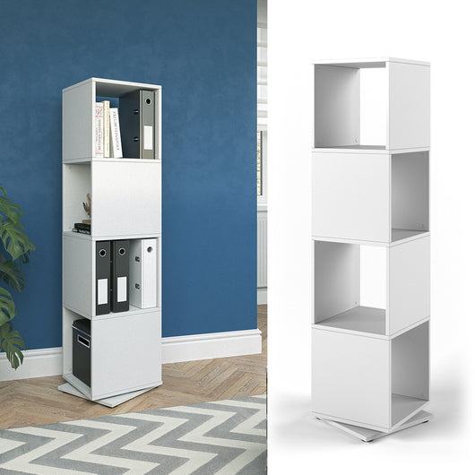 Vicco Scaffale girevole Bianco 35.2 x 144.2 cm