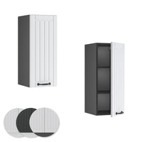 Vicco Pensile da cucina Bianco casa di campagna 30 cm