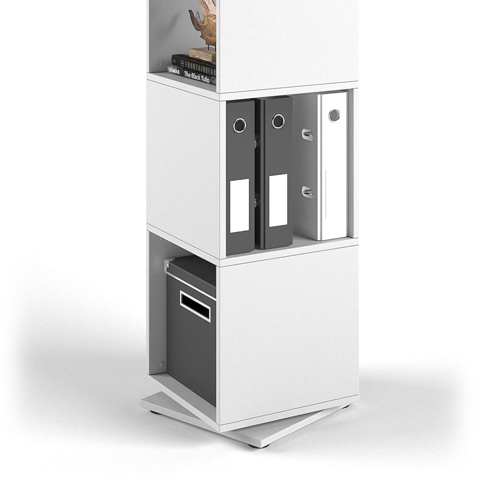 Vicco Scaffale girevole Bianco 35.2 x 144.2 cm