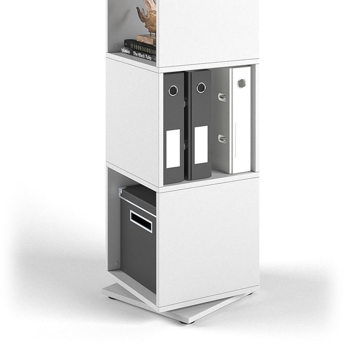 Vicco Scaffale girevole Bianco 35.2 x 144.2 cm