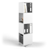 Vicco Scaffale girevole Bianco 35.2 x 144.2 cm