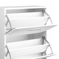 Vicco Scarpiera da ingresso Bianco 59 x 105 cm