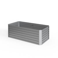 OK-Living Letto per orto rialzato Argento 180 x 60 cm